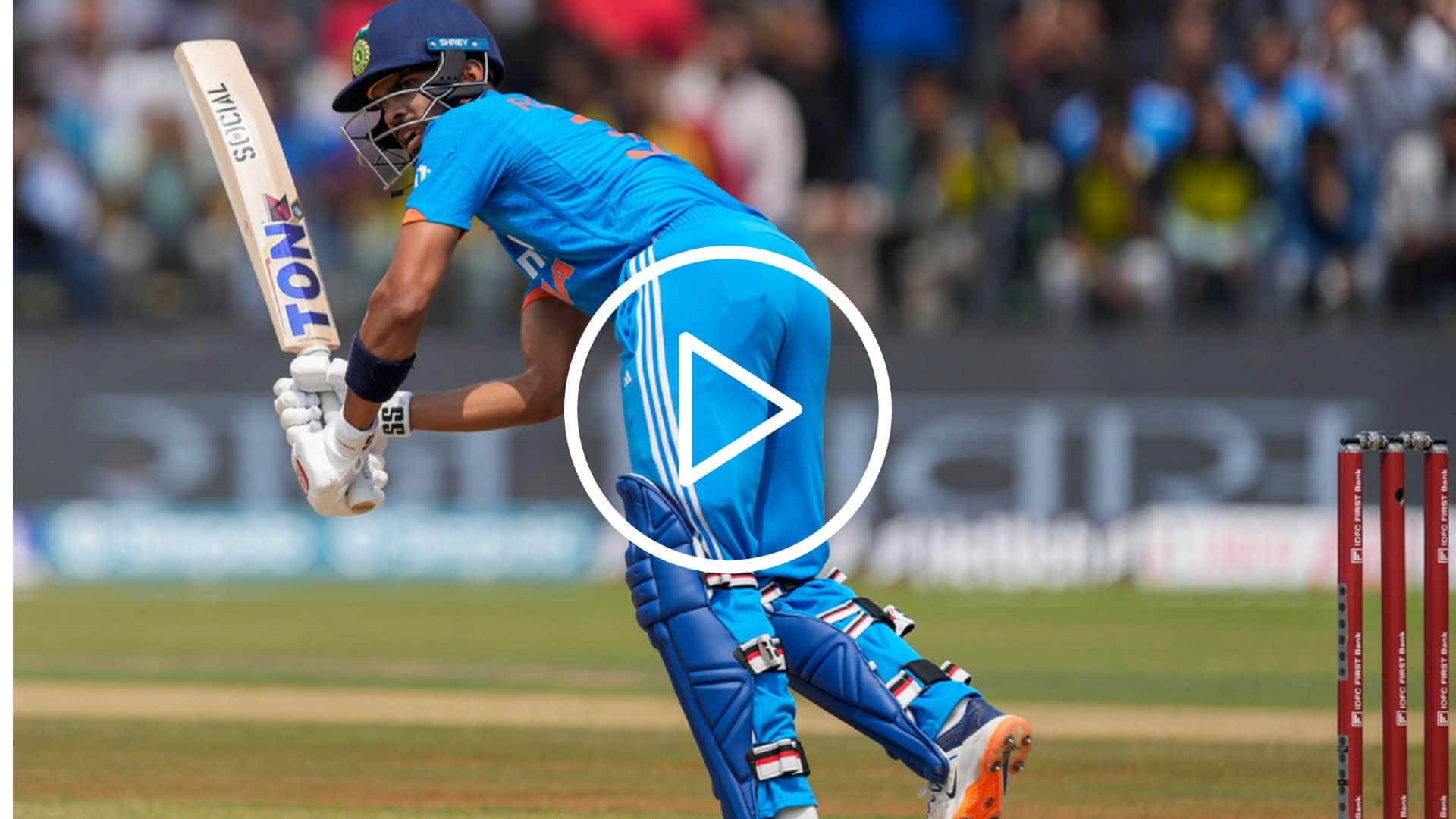 [Watch] Ruturaj Gaikwad's Classy Shot To Send First Ball vs AUS For Boundary